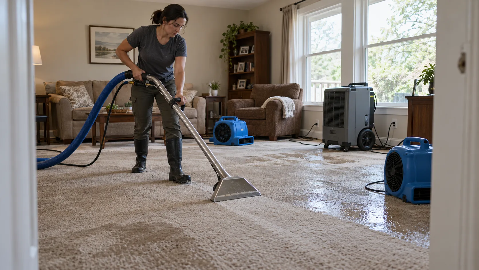 Water Extraction & Structural Drying in Fort Myers, FL